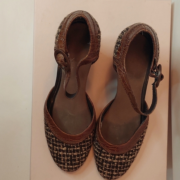 Nine west tweed wedges - Picture 5 of 5